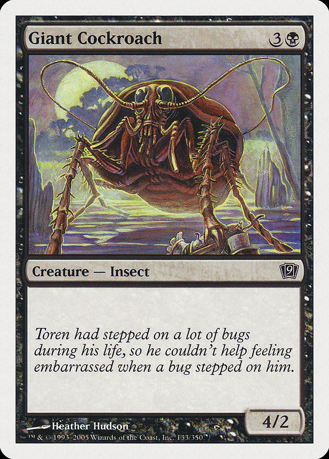 Giant Cockroach [Ninth Edition] | Local Legends