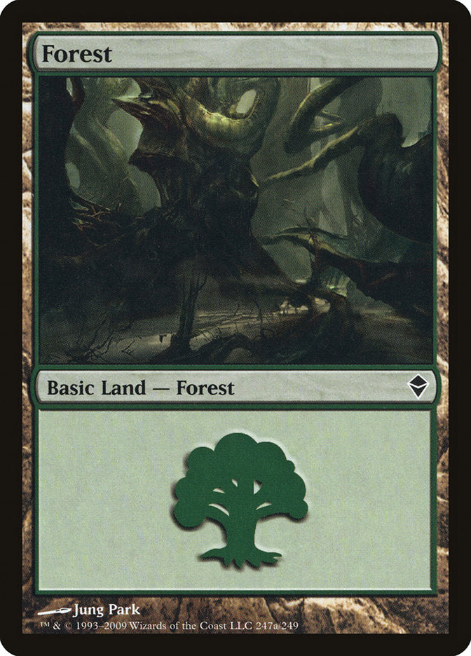 Forest (247a) [Zendikar] | Local Legends