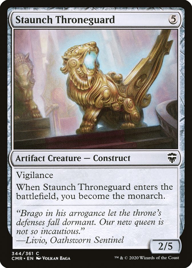 Staunch Throneguard [Commander Legends] | Golgari Games