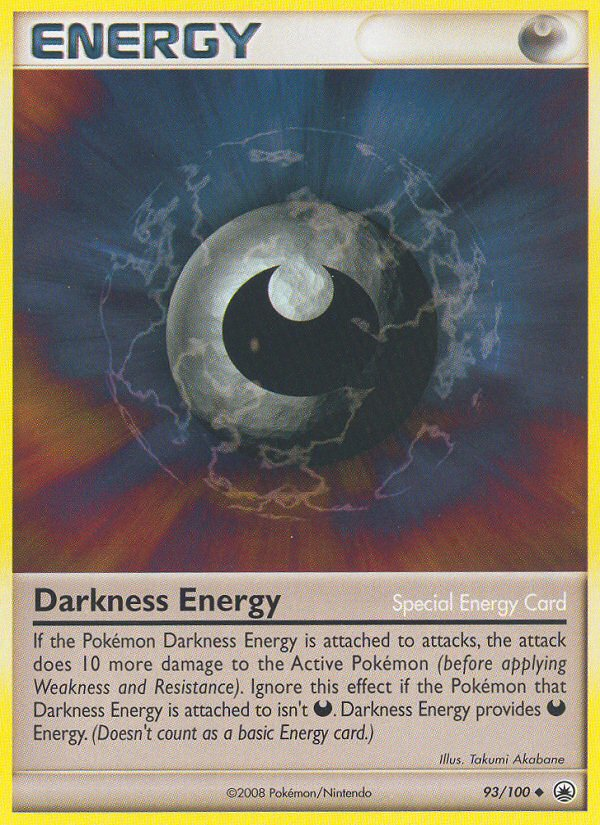 Darkness Energy (93/100) [Diamond & Pearl: Majestic Dawn] | Golgari Games