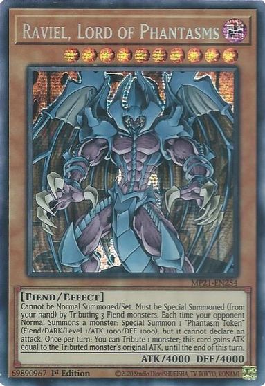 Raviel, Lord of Phantasms [MP21-EN254] Prismatic Secret Rare | Golgari Games