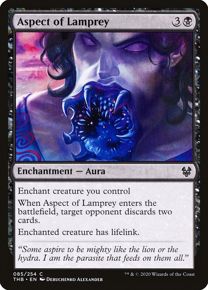 Aspect of Lamprey [Theros Beyond Death] | Local Legends