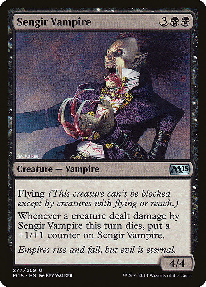 Sengir Vampire [Magic 2015] | Golgari Games