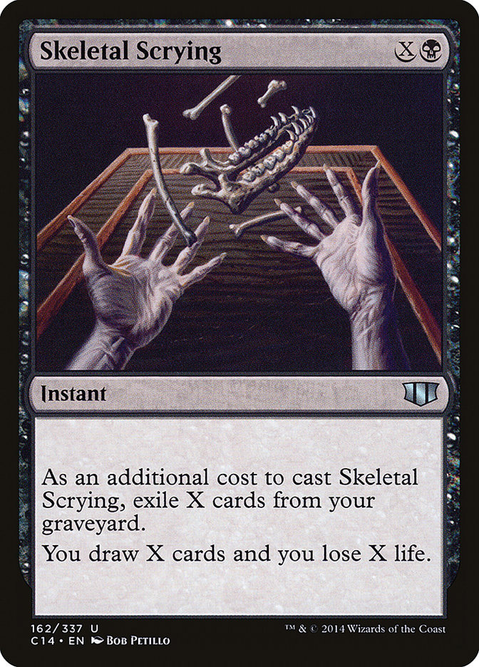 Skeletal Scrying [Commander 2014] | Golgari Games