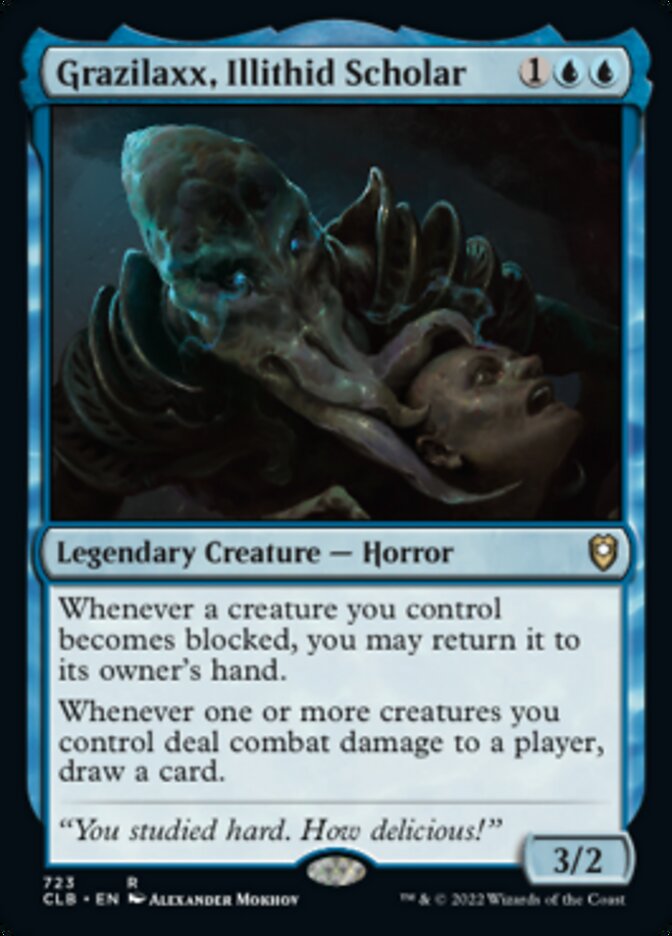 Grazilaxx, Illithid Scholar [Commander Legends: Battle for Baldur's Gate] | Local Legends