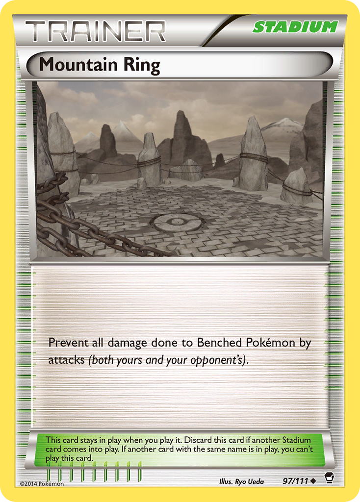 Mountain Ring (97/111) [XY: Furious Fists] | Golgari Games