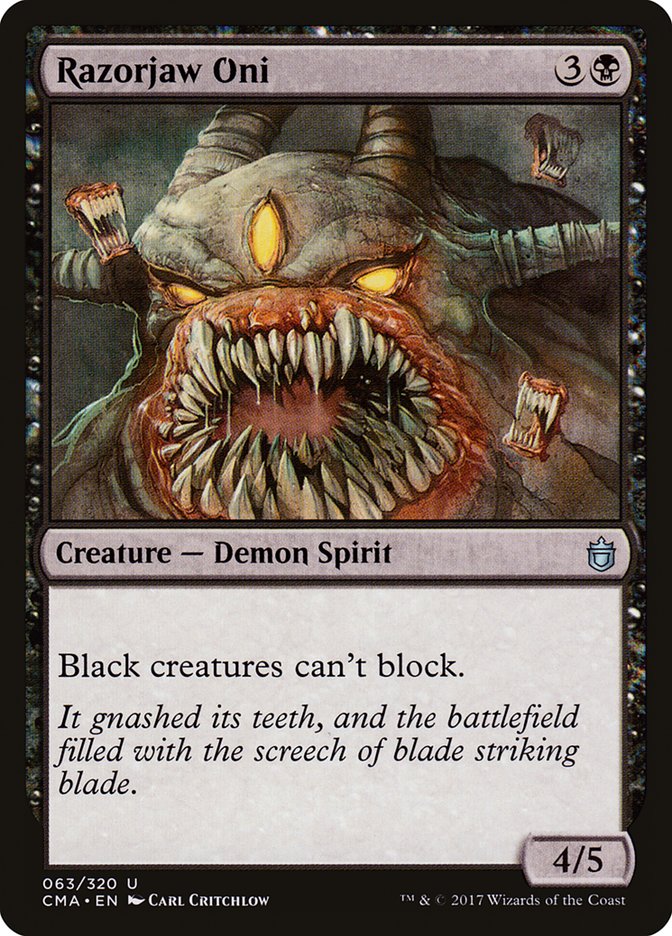 Razorjaw Oni [Commander Anthology] | Local Legends