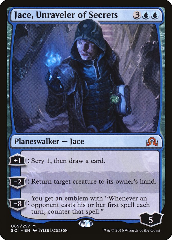 Jace, Unraveler of Secrets [Shadows over Innistrad] | Golgari Games