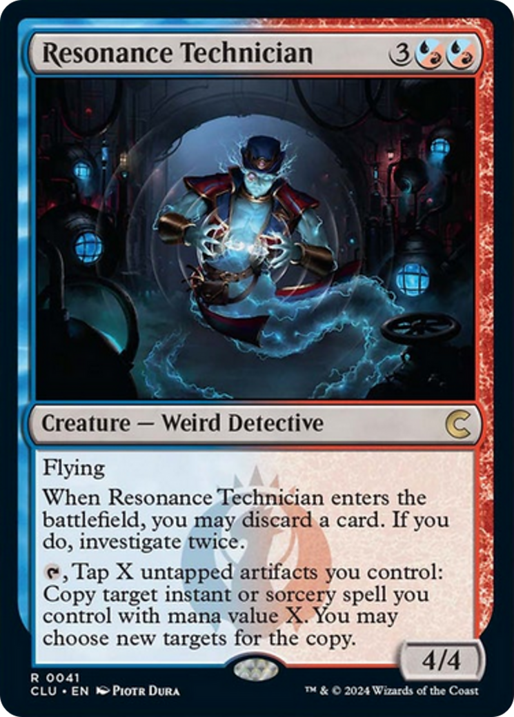 Resonance Technician [Ravnica: Clue Edition] | Local Legends
