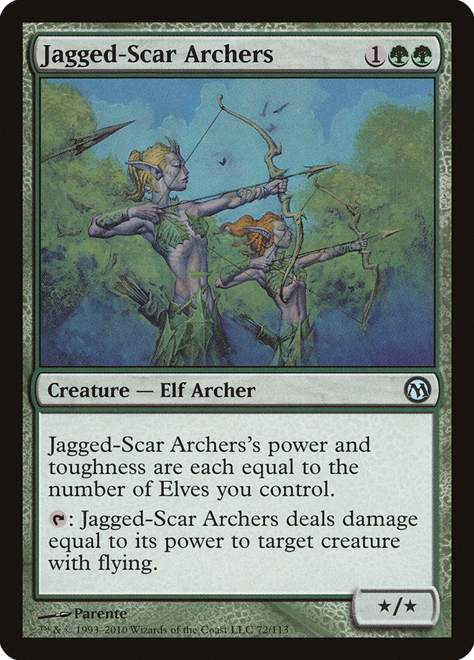 Jagged-Scar Archers [Duels of the Planeswalkers] | Local Legends