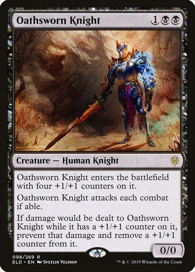 Oathsworn Knight [Throne of Eldraine] | Golgari Games