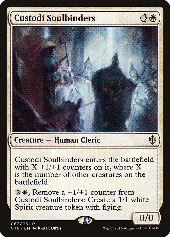 Custodi Soulbinders [Commander 2016] | Golgari Games