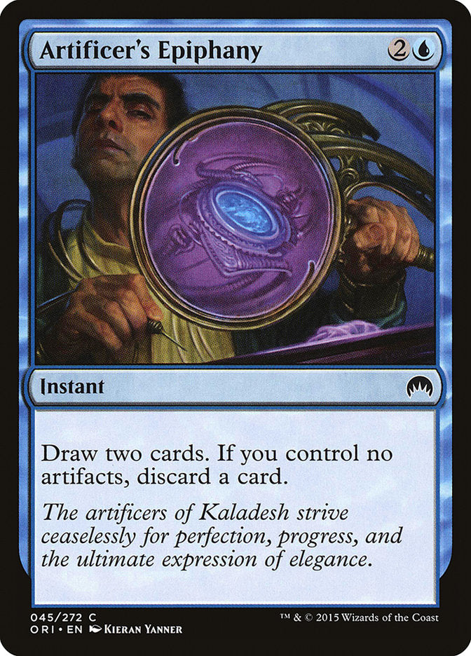 Artificer's Epiphany [Magic Origins] | Local Legends