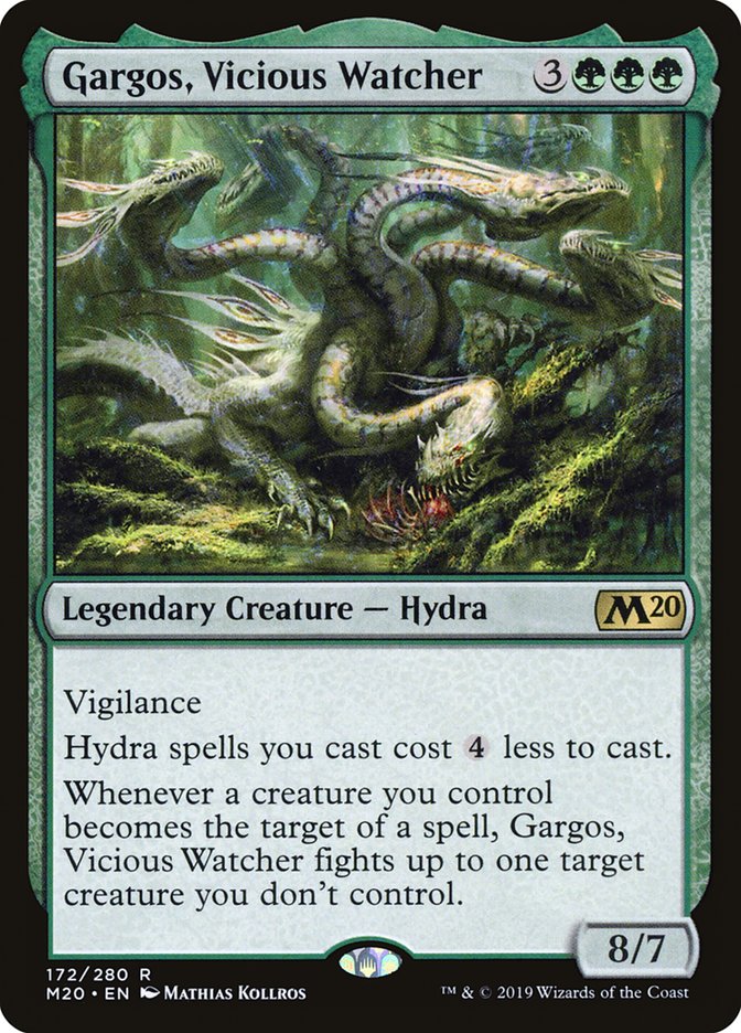 Gargos, Vicious Watcher [Core Set 2020] | Local Legends