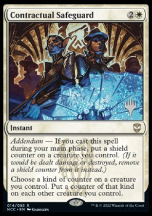 Contractual Safeguard (Promo Pack) [Streets of New Capenna Commander Promos] | Local Legends