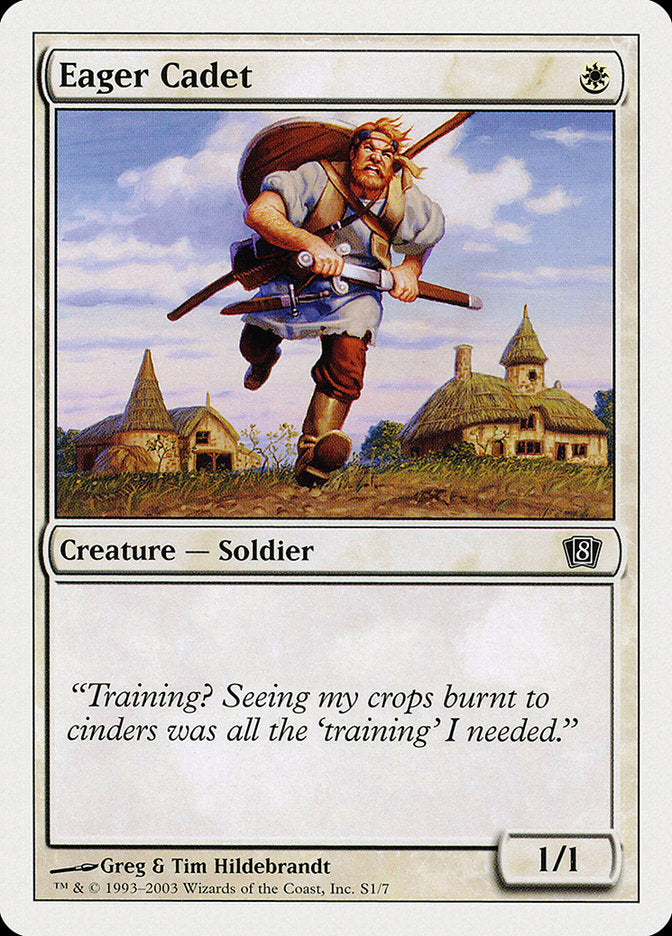 Eager Cadet [Eighth Edition] | Local Legends