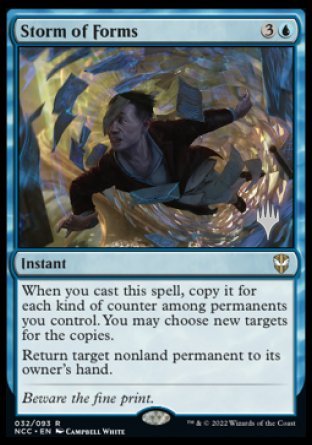 Storm of Forms (Promo Pack) [Streets of New Capenna Commander Promos] | Local Legends