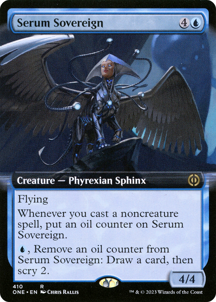 Serum Sovereign (Extended Art) [Phyrexia: All Will Be One] | Golgari Games