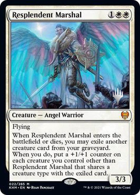 Resplendent Marshal (Promo Pack) [Kaldheim Promos] | Golgari Games