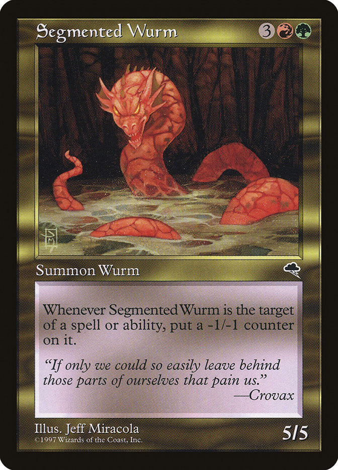 Segmented Wurm [Tempest] | Golgari Games