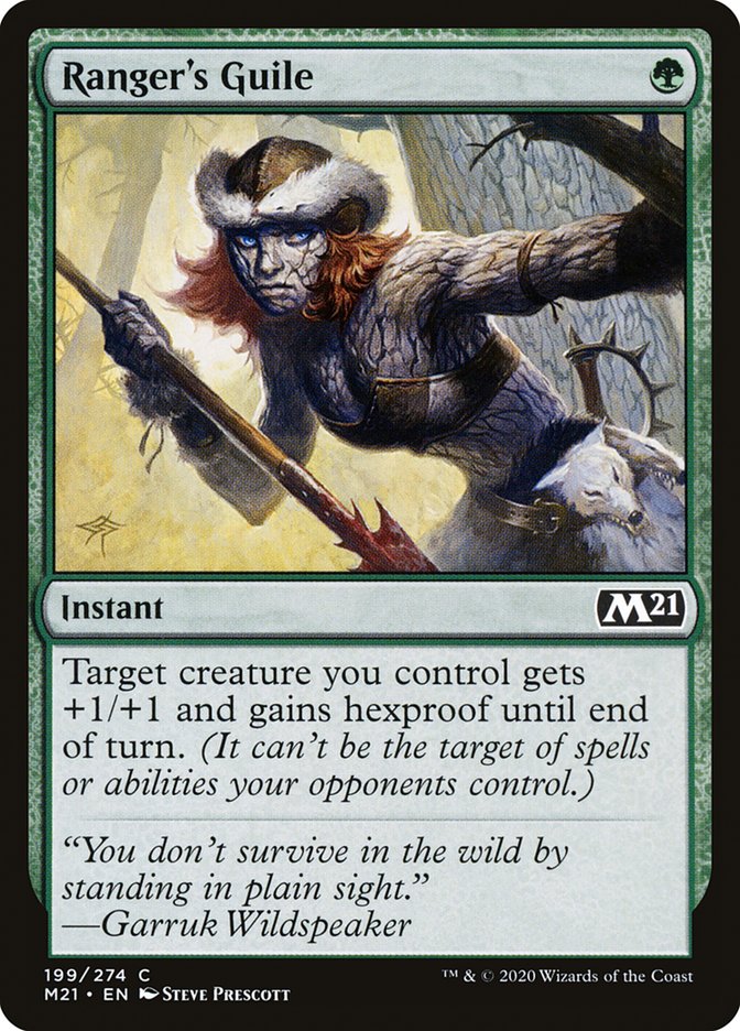 Ranger's Guile [Core Set 2021] | Local Legends