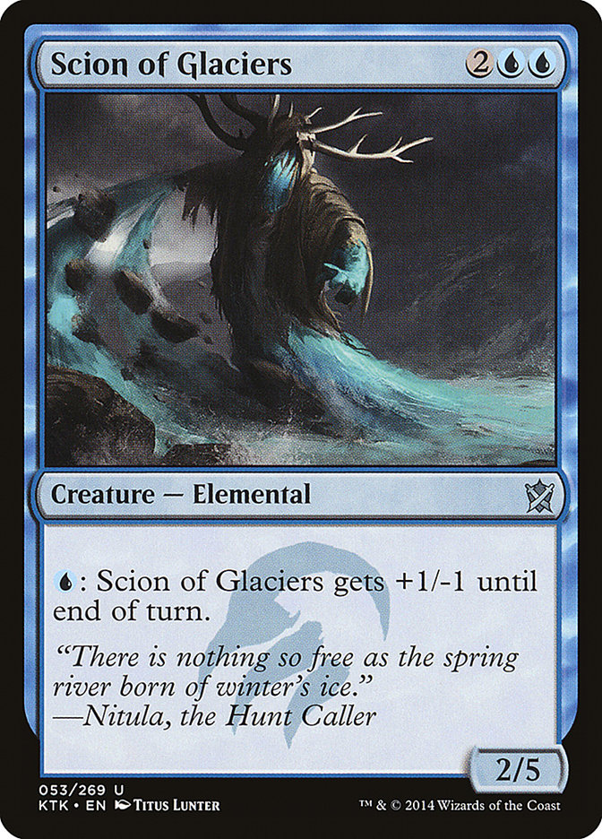 Scion of Glaciers [Khans of Tarkir] | Local Legends