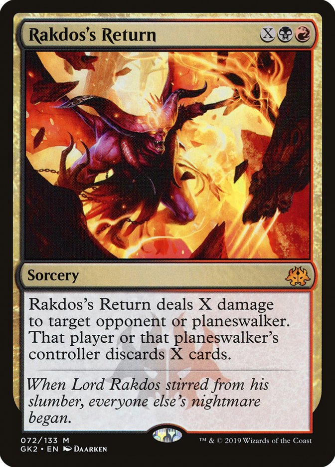 Rakdos's Return [Ravnica Allegiance Guild Kit] | Local Legends