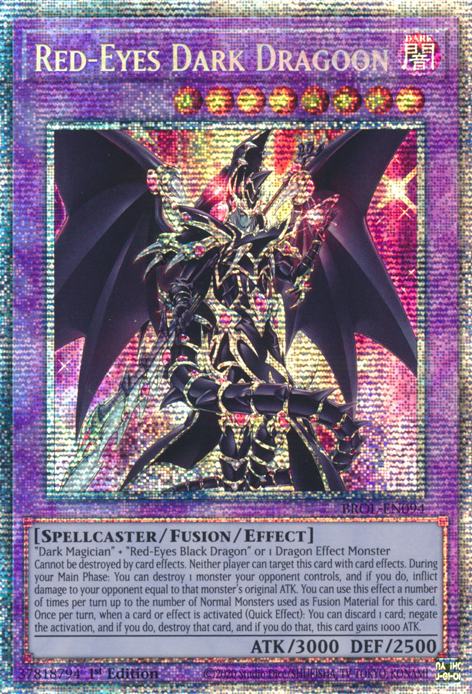 Red-Eyes Dark Dragoon [BROL-EN094] Starlight Rare | Golgari Games