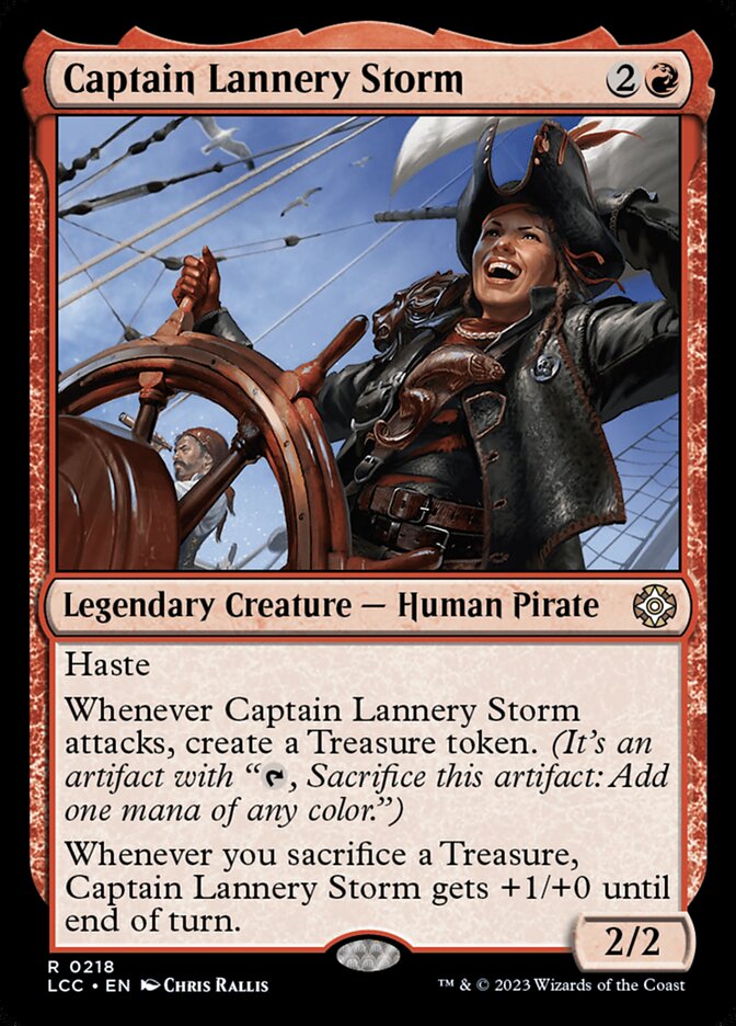 Captain Lannery Storm [The Lost Caverns of Ixalan Commander] | Local Legends