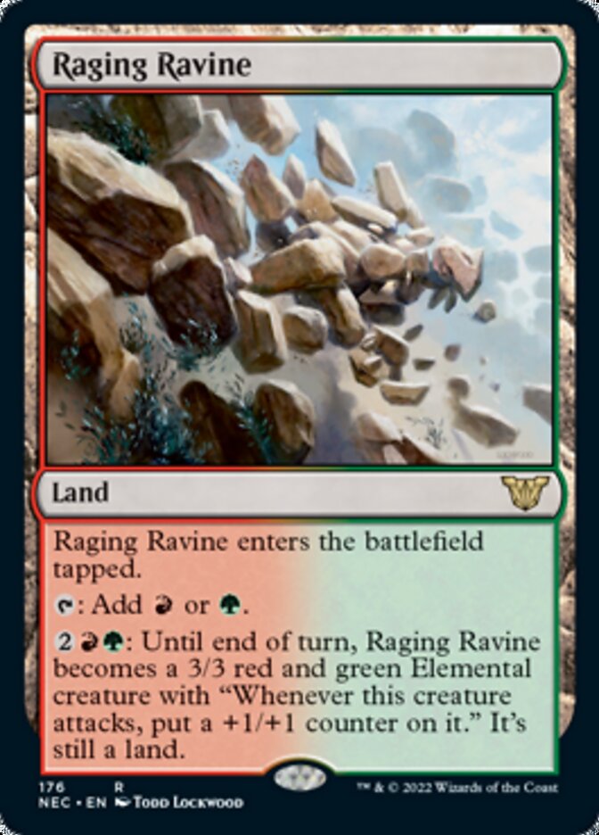 Raging Ravine [Kamigawa: Neon Dynasty Commander] | Local Legends