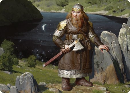 Mirrormere Guardian Art Card [The Lord of the Rings: Tales of Middle-earth Art Series] | Local Legends