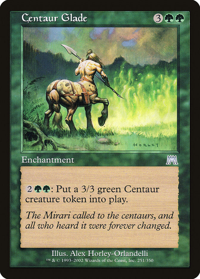 Centaur Glade [Onslaught] | Golgari Games