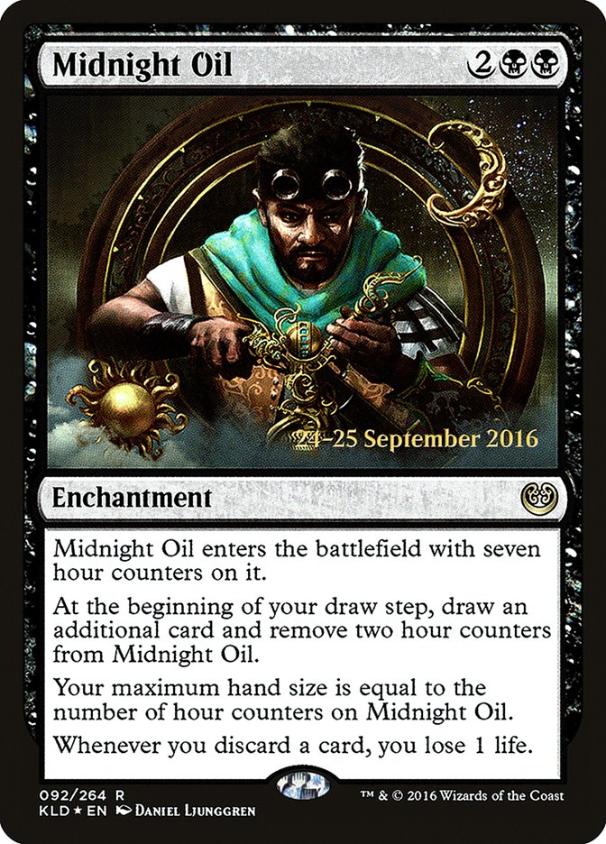 Midnight Oil [Kaladesh Prerelease Promos] | Local Legends