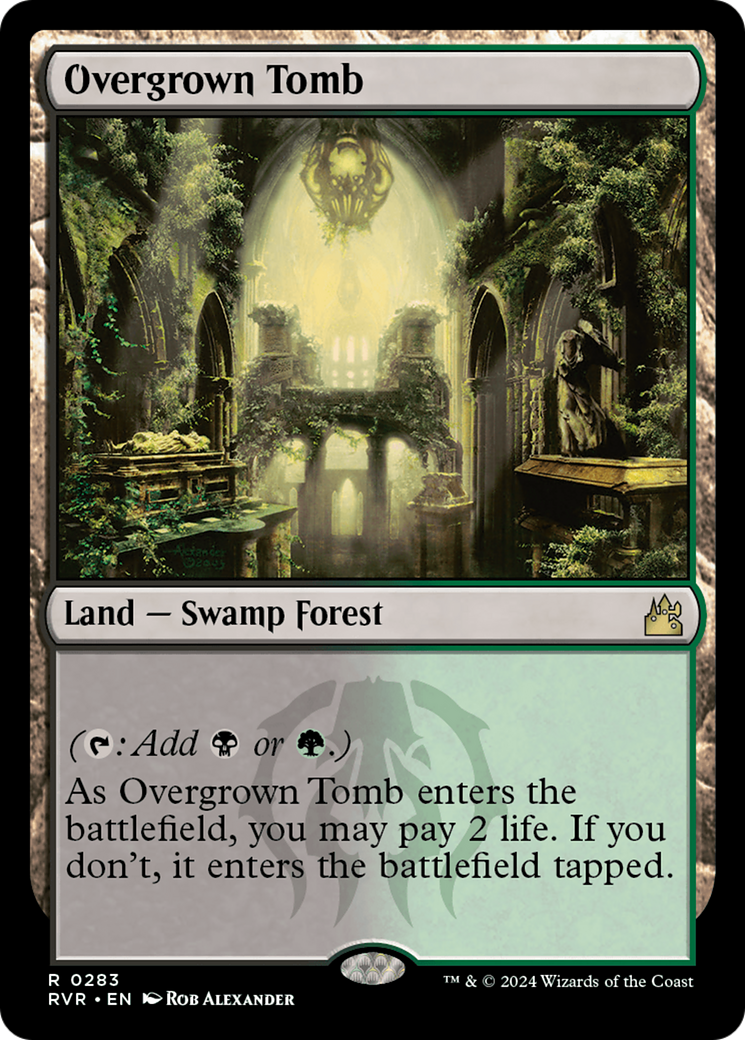 Overgrown Tomb [Ravnica Remastered] | Golgari Games