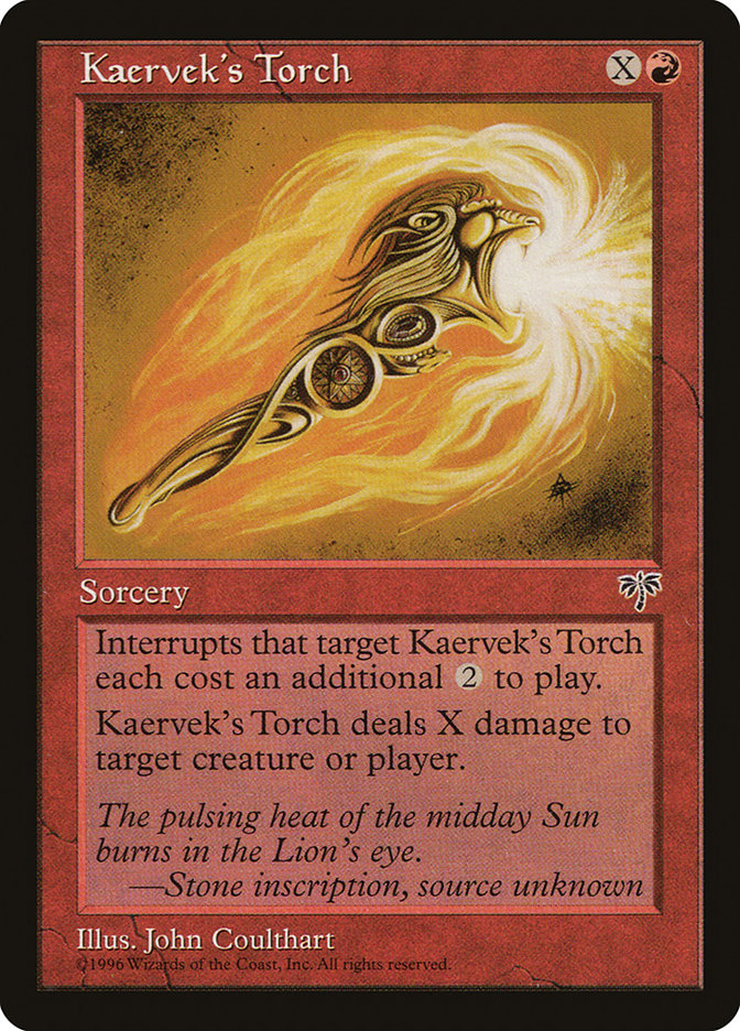 Kaervek's Torch [Mirage] | Local Legends