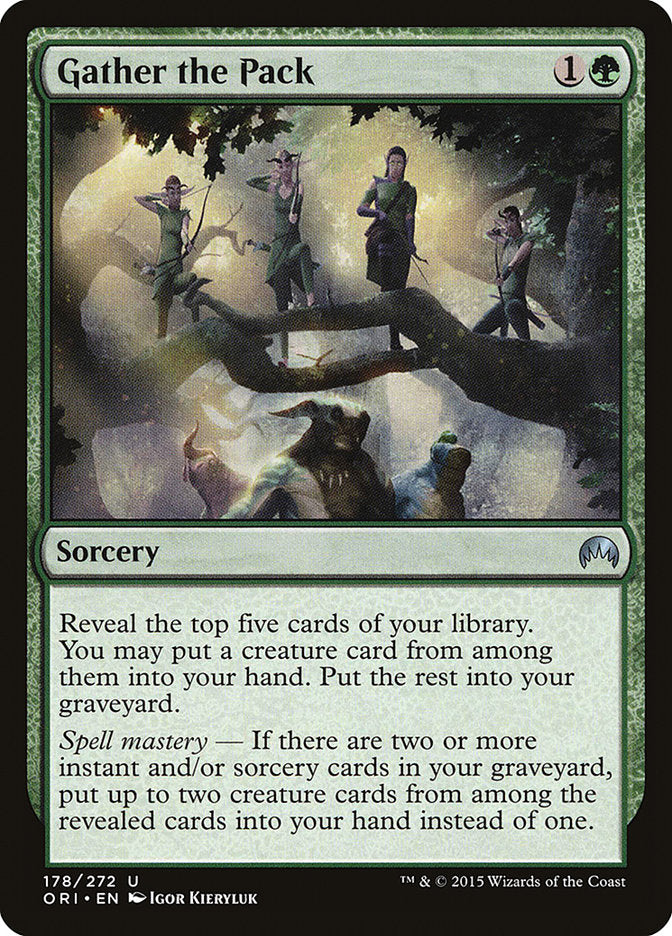Gather the Pack [Magic Origins] | Local Legends