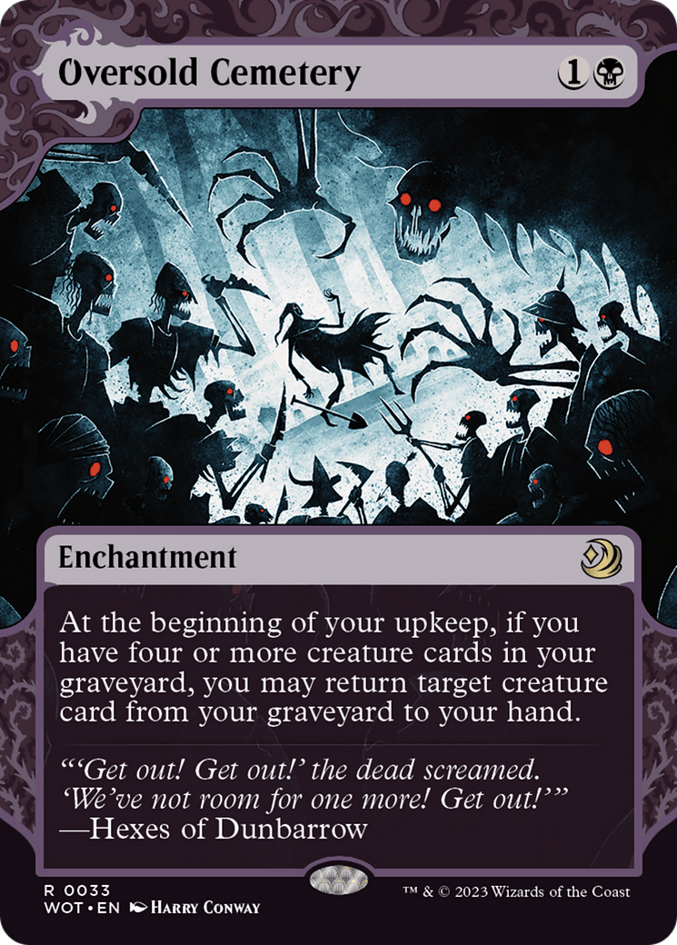 Oversold Cemetery [Wilds of Eldraine: Enchanting Tales] | Local Legends