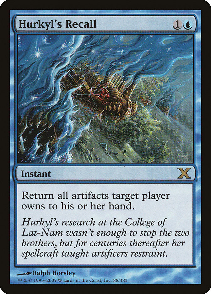 Hurkyl's Recall [Tenth Edition] | Local Legends