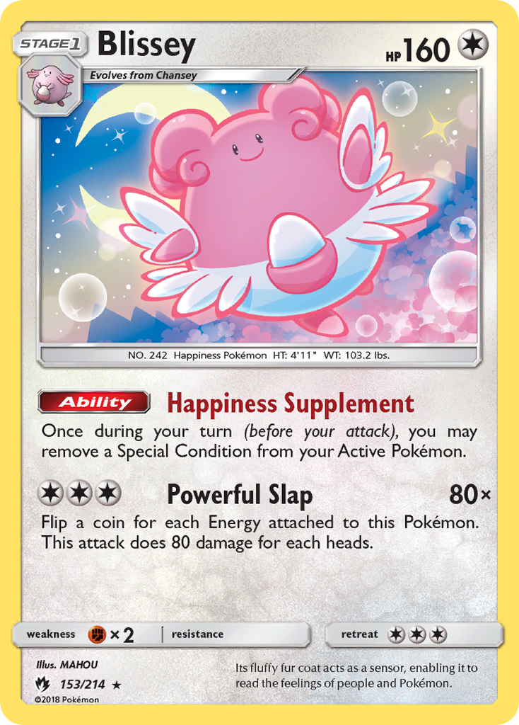 Blissey (153/214) [Sun & Moon: Lost Thunder] | Golgari Games