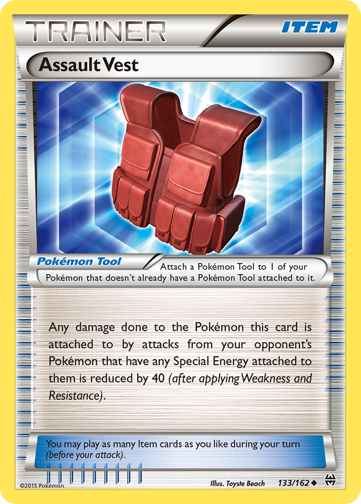 Assault Vest (133/162) [XY: BREAKthrough] | Golgari Games