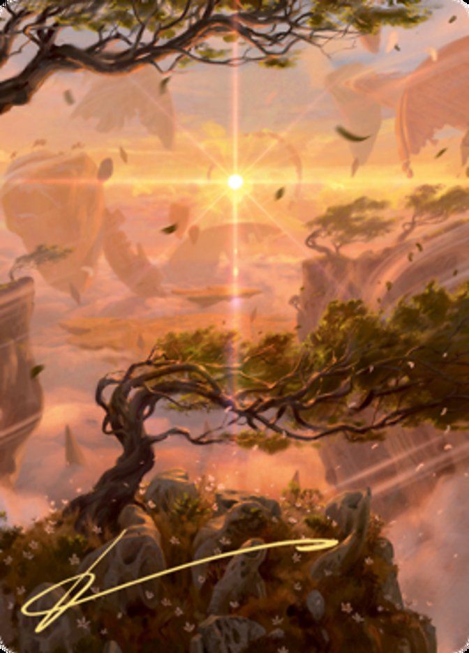 Windswept Heath Art Card (Gold-Stamped Signature) [Zendikar Rising Art Series] | Local Legends