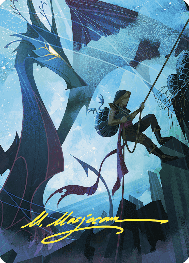 Hatching Plans Art Card (Gold-Stamped Signature) [Wilds of Eldraine Art Series] | Local Legends
