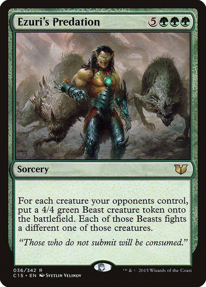 Ezuri's Predation [Commander 2015] | Local Legends