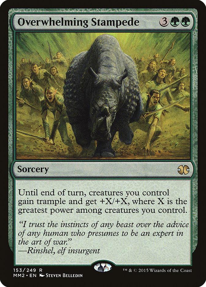 Overwhelming Stampede [Modern Masters 2015] | Local Legends