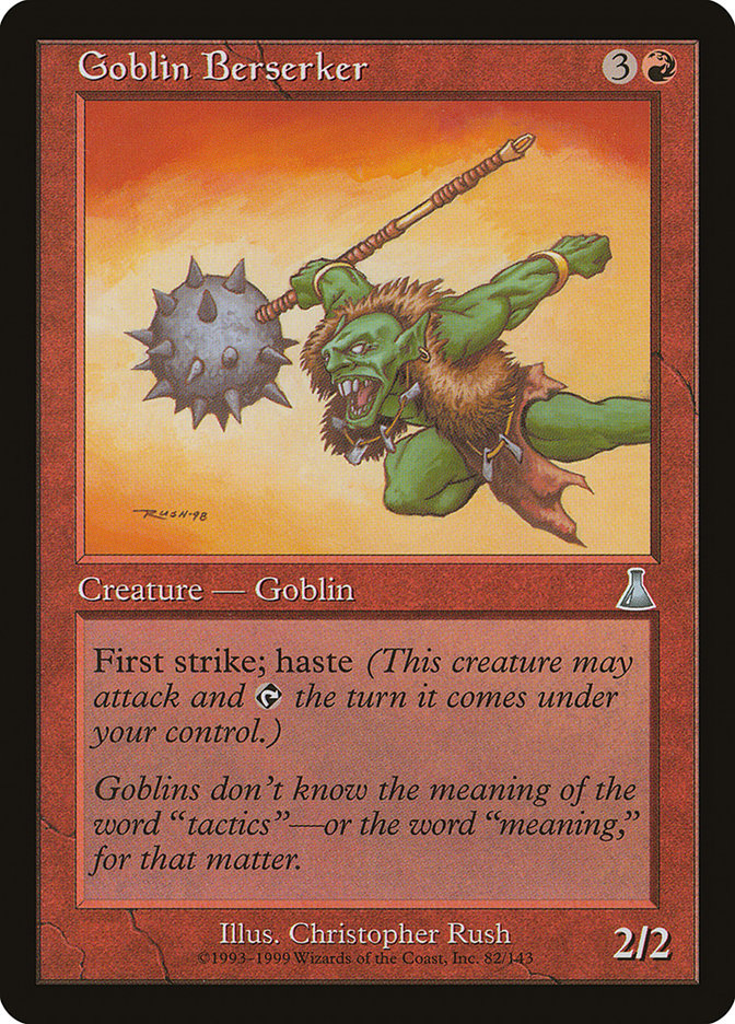 Goblin Berserker [Urza's Destiny] | Golgari Games