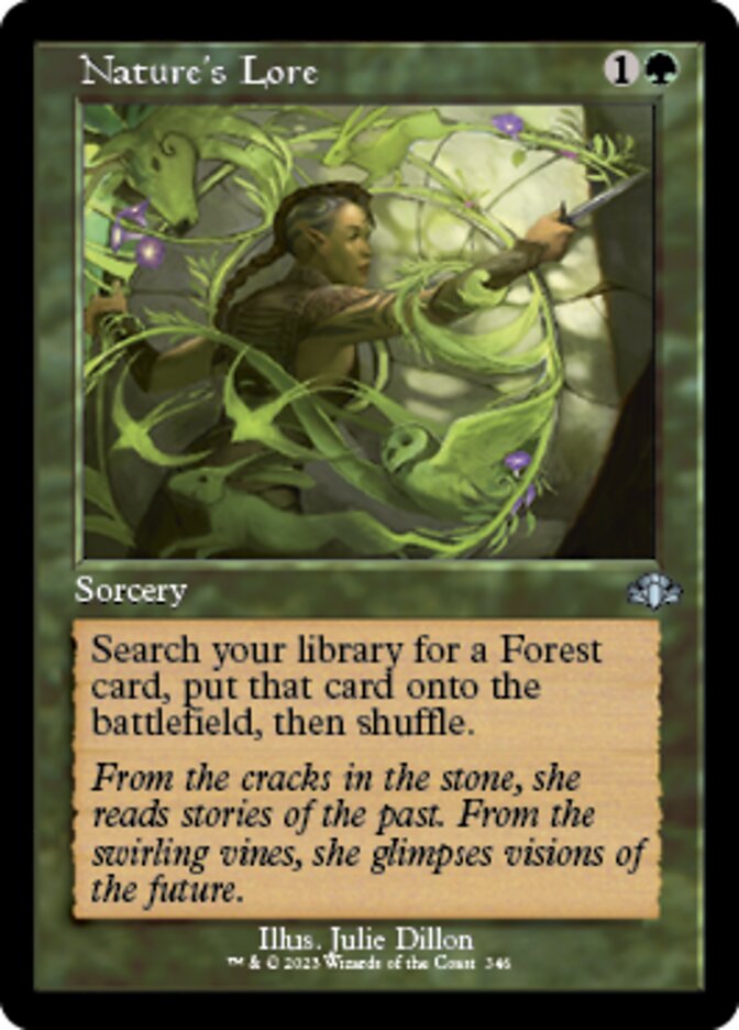 Nature's Lore (Retro) [Dominaria Remastered] | Local Legends