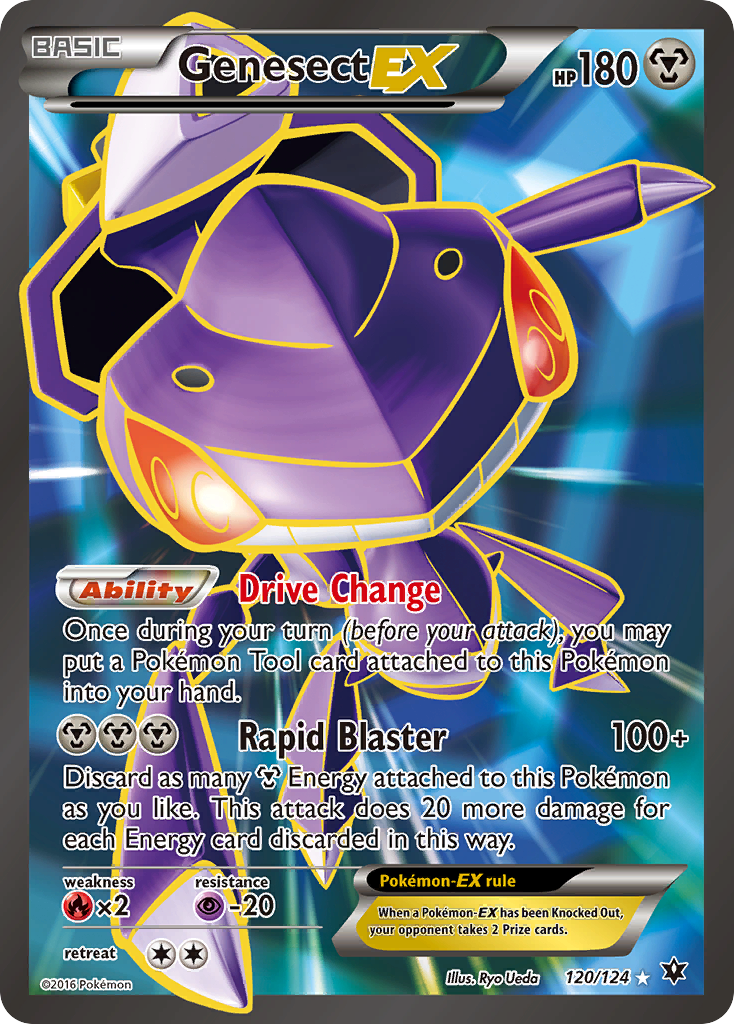 Genesect EX (120/124) [XY: Fates Collide] | Golgari Games