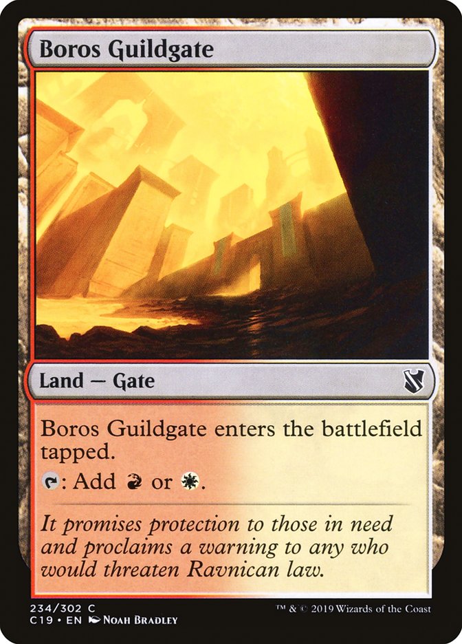 Boros Guildgate [Commander 2019] | Golgari Games