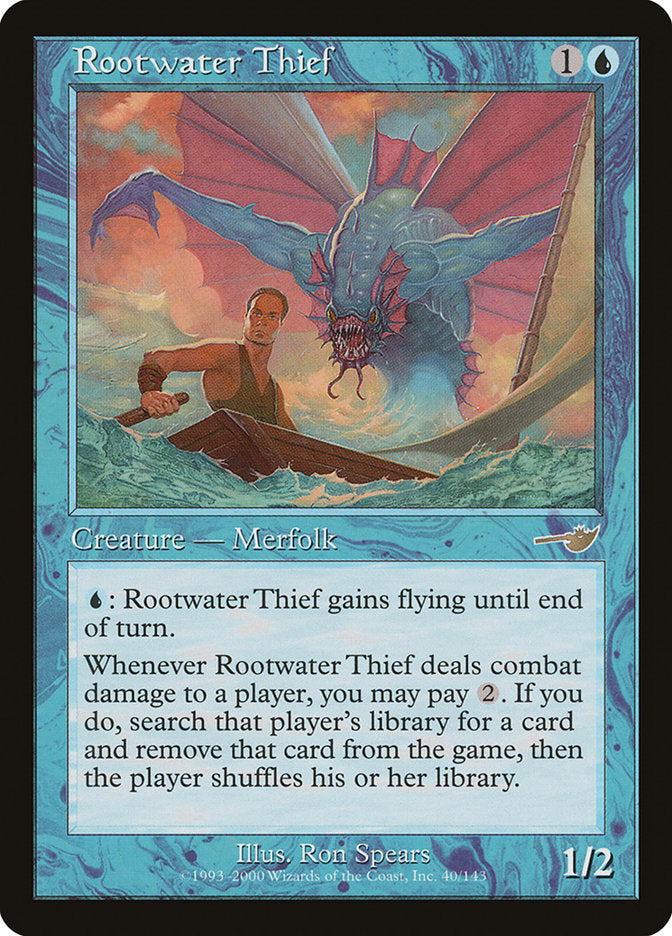 Rootwater Thief [Nemesis] | Golgari Games