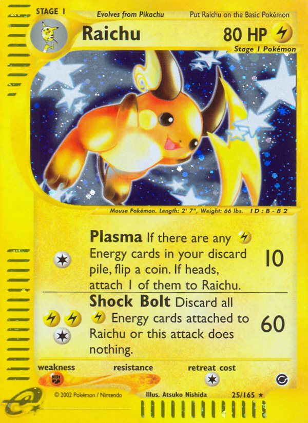 Raichu (25/165) [Expedition: Base Set] | Golgari Games